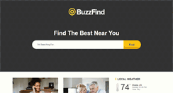 Desktop Screenshot of buzzfind.net