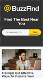 Mobile Screenshot of buzzfind.net