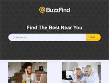 Tablet Screenshot of buzzfind.net